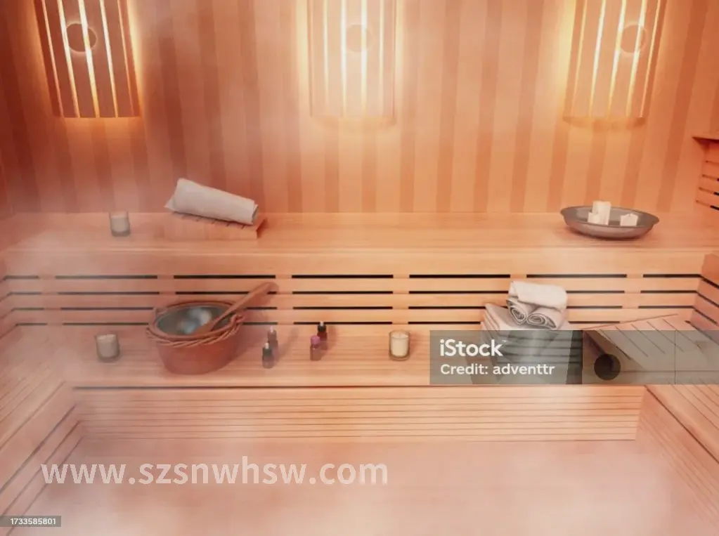 桑拿房内部